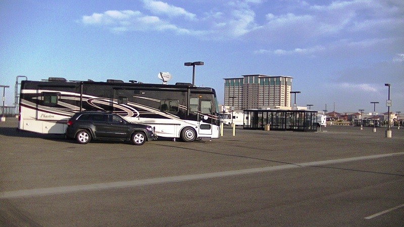 casinos with overnight rv parking near me